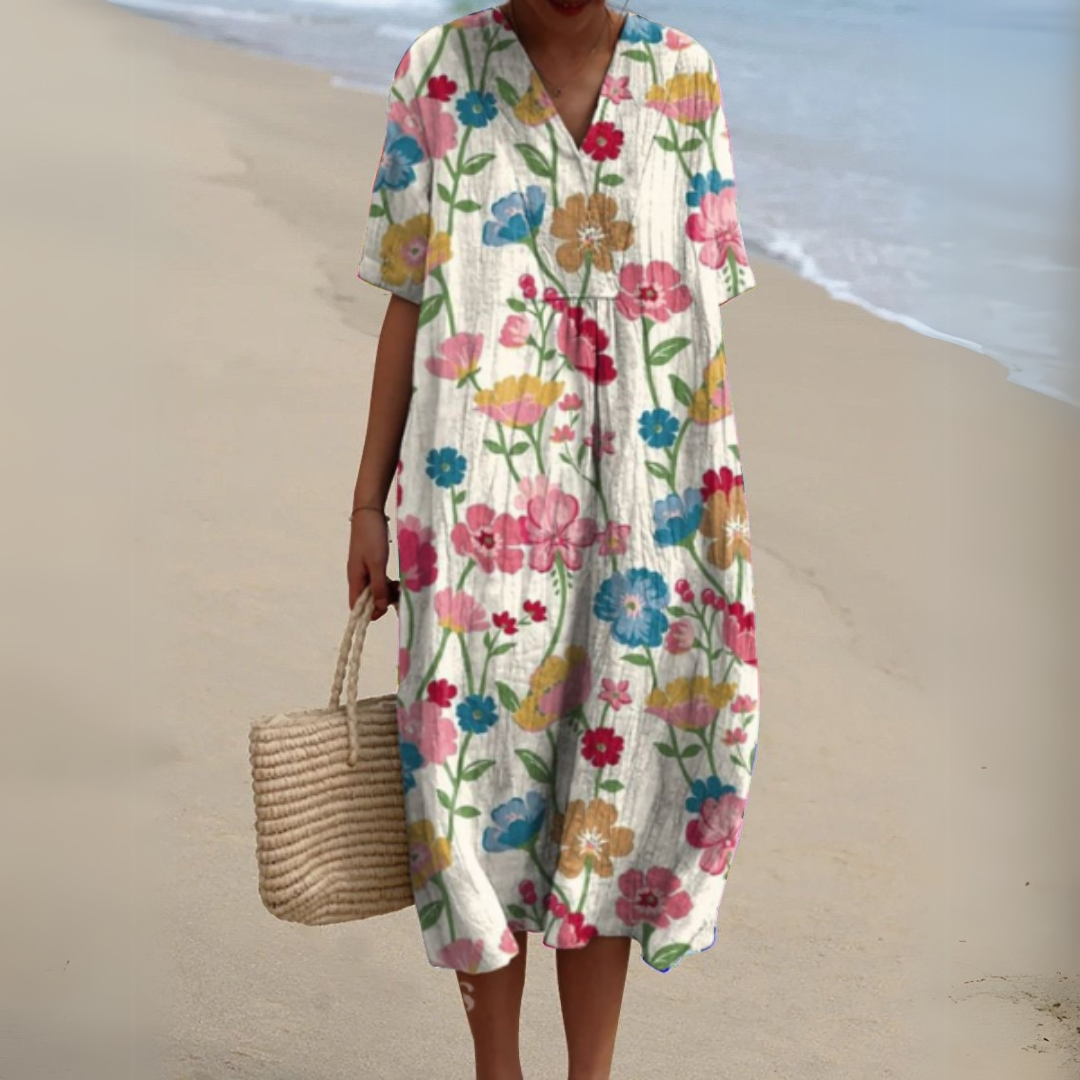 Kazimiera – Bloomfield Relaxed Floral Dress