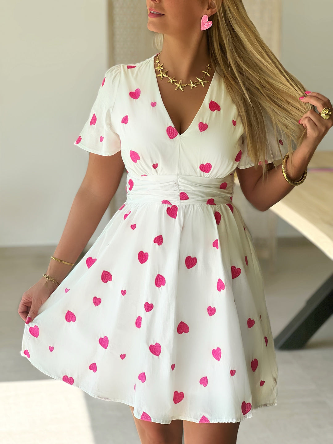Amoura – Sweetheart Flare Mini Dress for Women