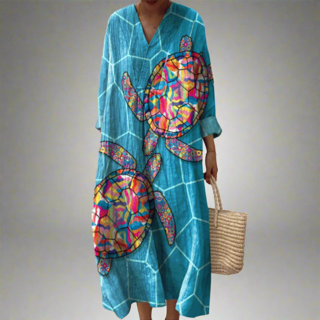 Nalia – Sea Spirit Maxi Dress