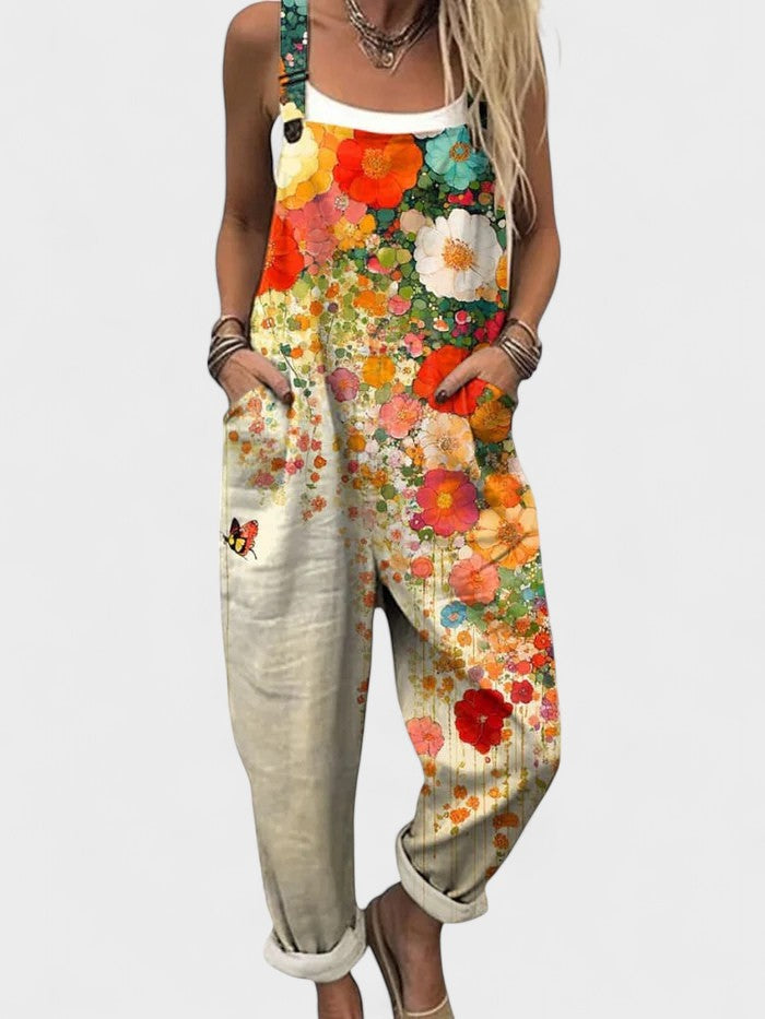 Bloomara – Wildflower Garden Overalls for Women