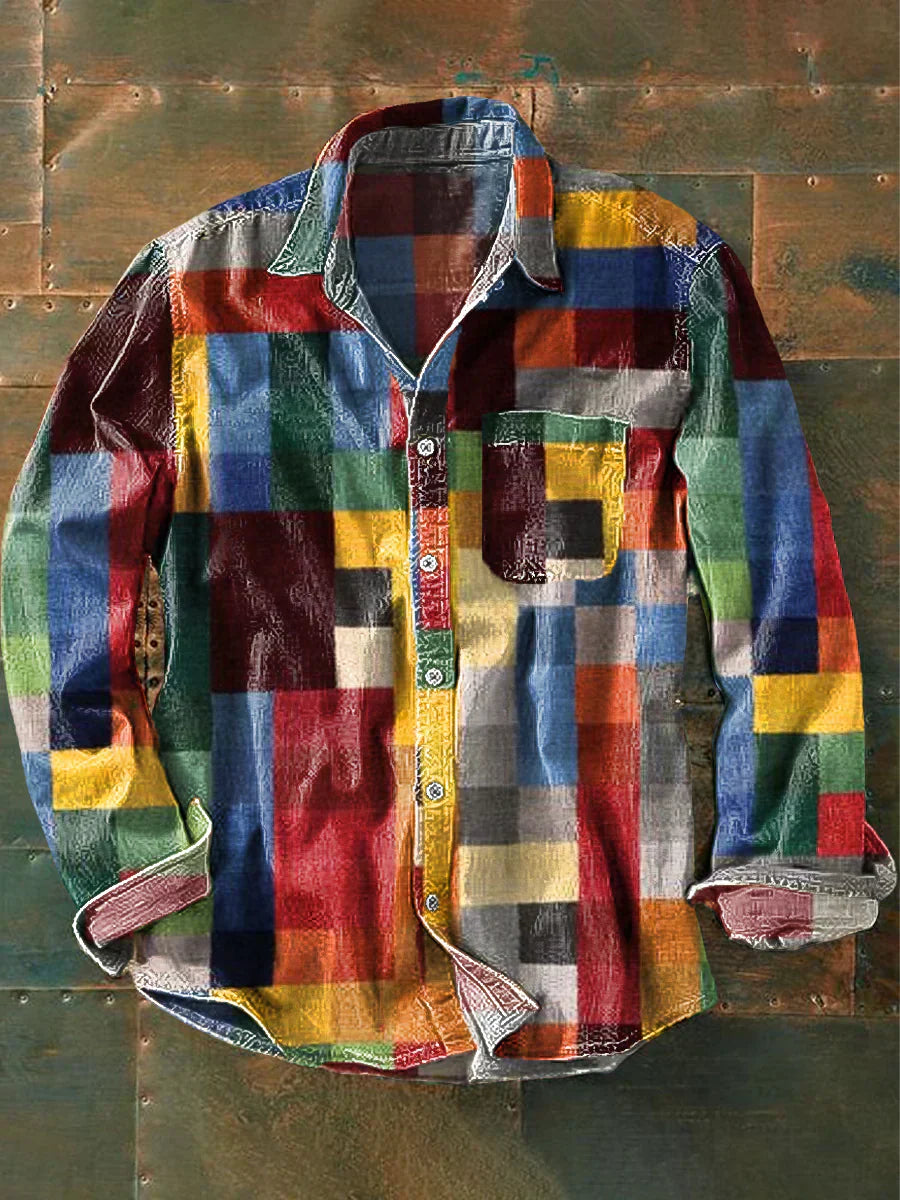 Colvero – Patchwork Statement Shirt for Men