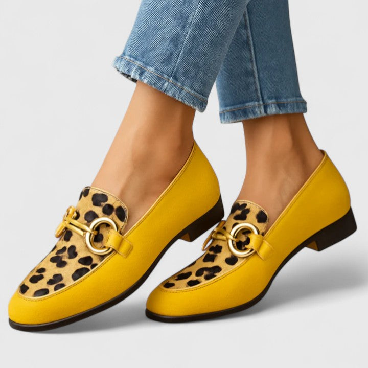 Melissa – Vibrant Yellow Loafers for Women
