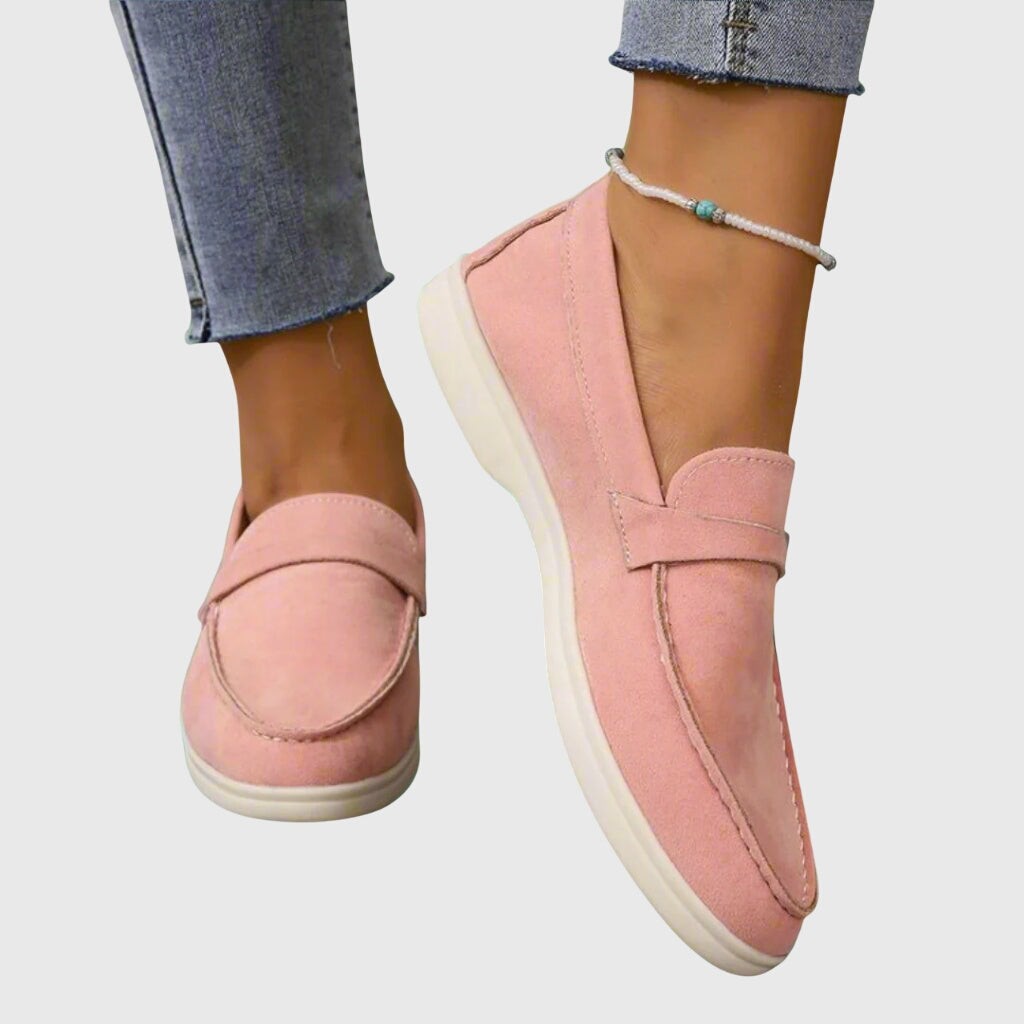 Jaimie – Lightweight Suede Loafers for Women