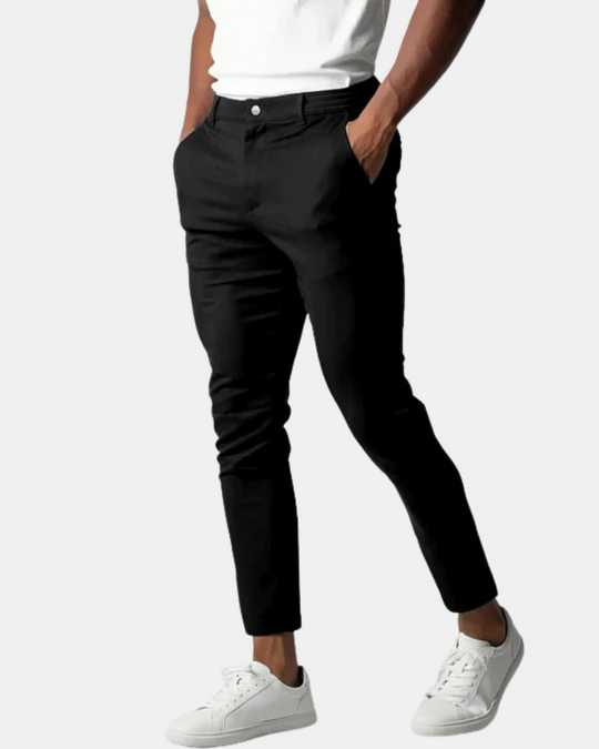 Veyron – Tapered Tech-Stretch Trousers for Men