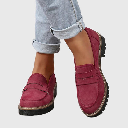 Erica – Contemporary Chunky-Sole Loafers for Women