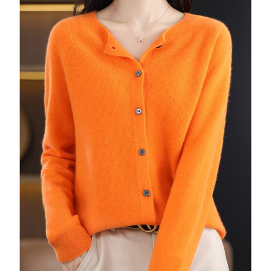 Amira – Soft Knit Button Cardigan for Women