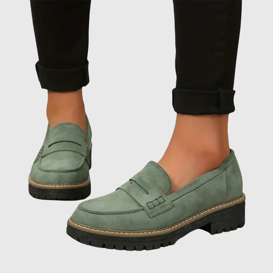 Erica – Contemporary Chunky-Sole Loafers for Women