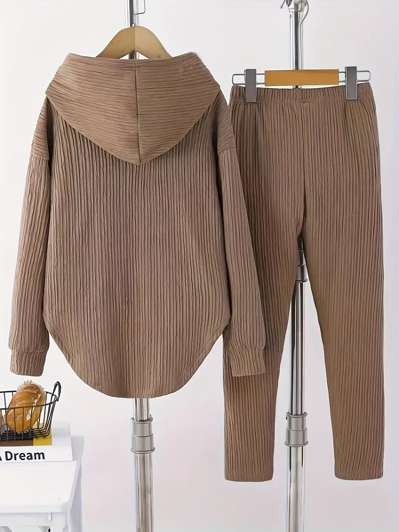 Alivia – Ribbed Lounge Set for Women