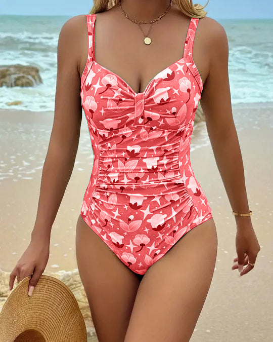 Alureva – BloomLift Floral One-Piece Swimsuit
