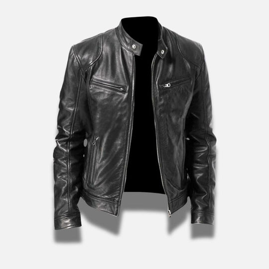 Dante – Leather Moto Jacket for Men