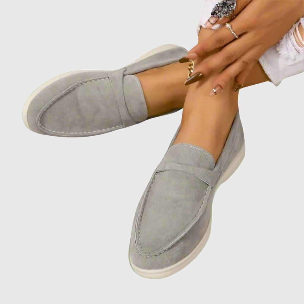 Jaimie – Lightweight Suede Loafers for Women