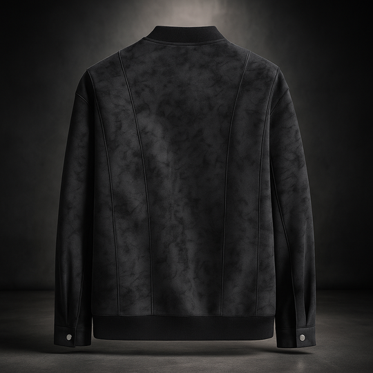 Elijah – Suede Bomber Jacket for Men