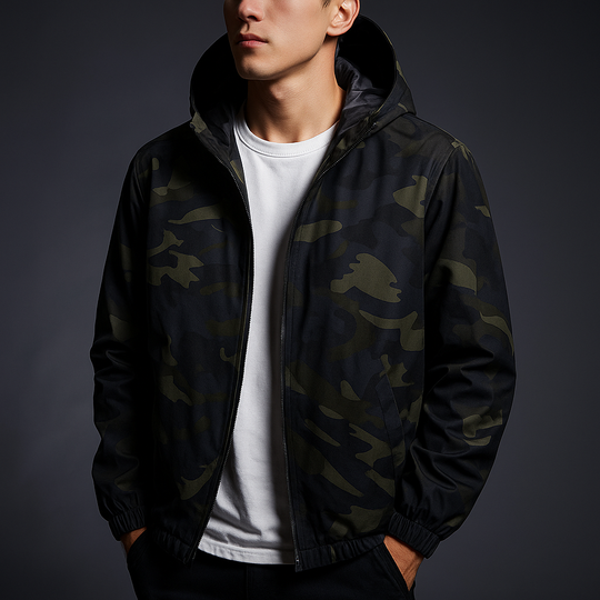 Calen – Camouflage Hood for Men