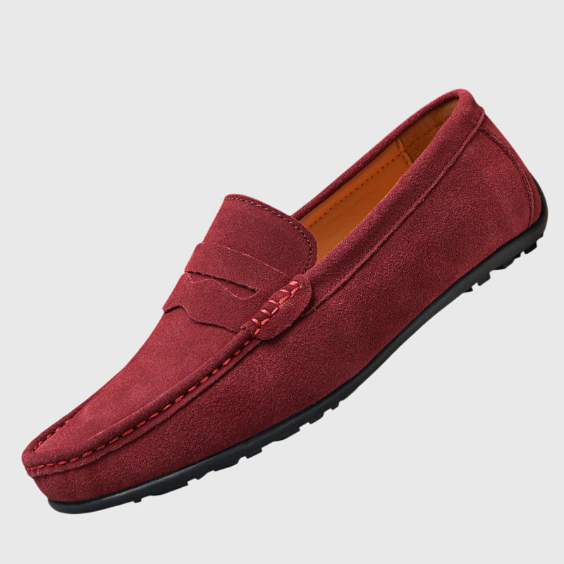 Denise – Classic Suede Driving Loafers for Women