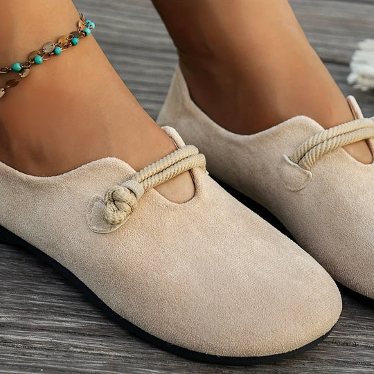 Jessy – Suede Ballet Flats for Women