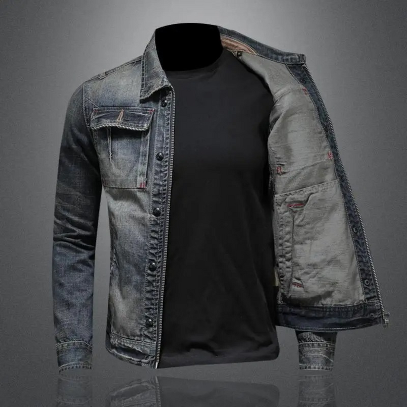 Jaxon – Classic Denim Jacket for Men