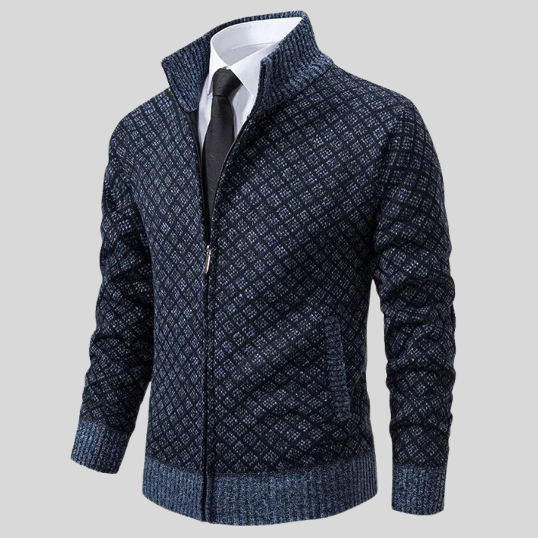 Julian – Knit Zip-Up Sweater for Men
