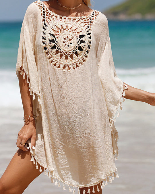 Garnet – Boho Crochet Beach Tunic