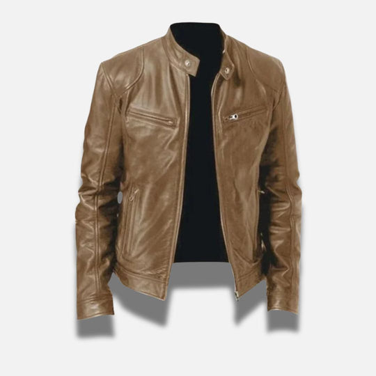 Dante – Leather Moto Jacket for Men