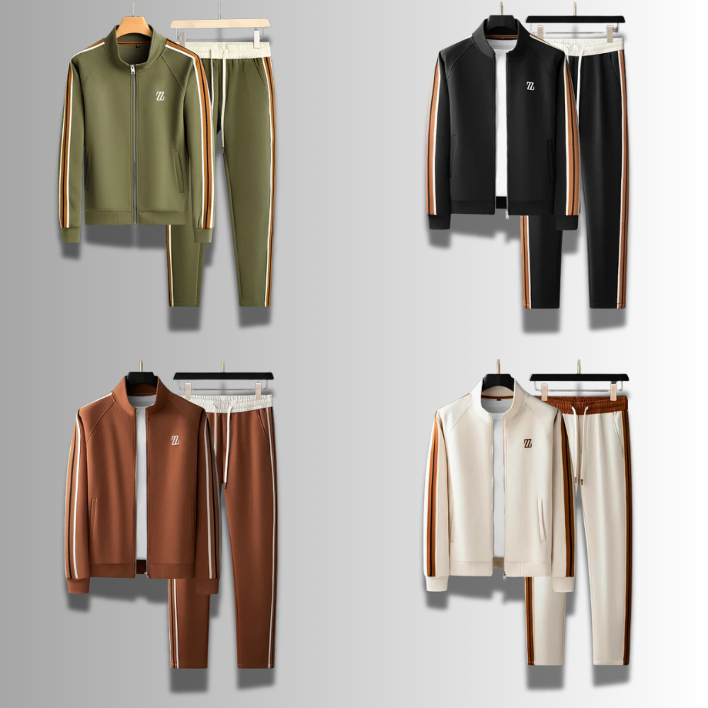 Bravion – Premium Zip-Up Tracksuit Set