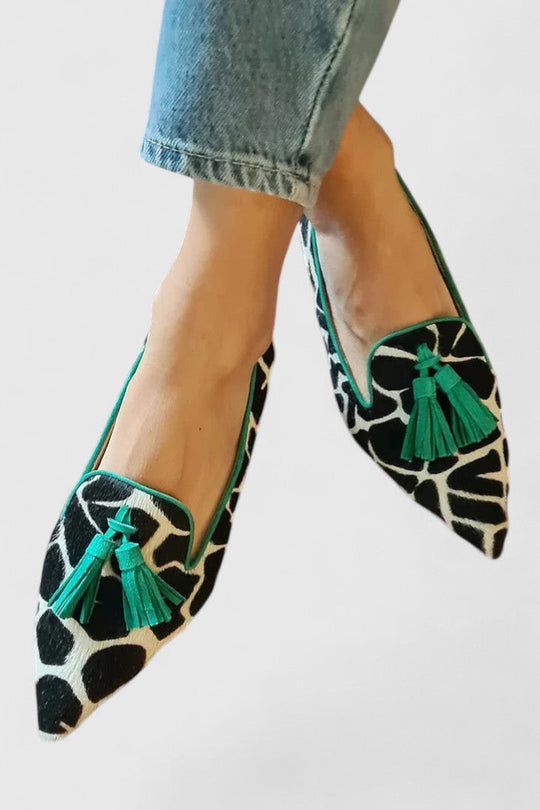 Bess – Striking Pointed-Toe Flats for Women