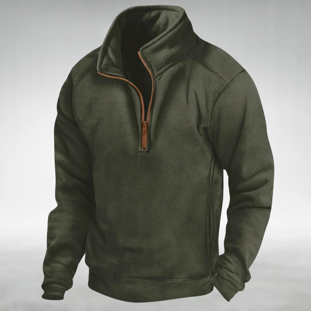 Branson – Quarter-Zip Fleece Pullover for Men