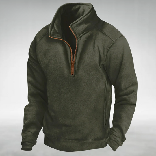 Branson – Quarter-Zip Fleece Pullover for Men
