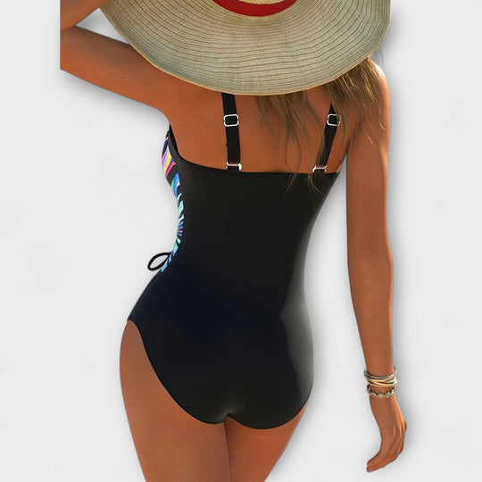 Beryl – Radiant Ruched One-Piece Swimsuit