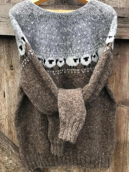Mirelda – Wool Knit Sweater for Women