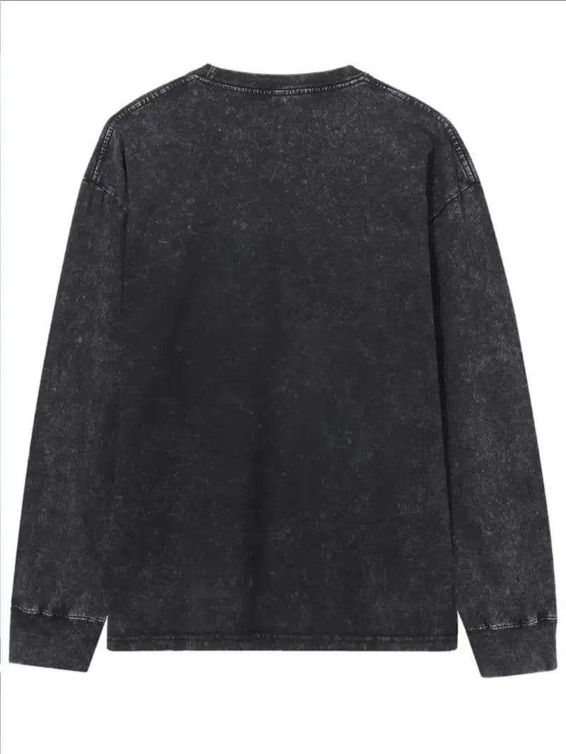 Alvin - Retro Style Long Sleeve Shirt