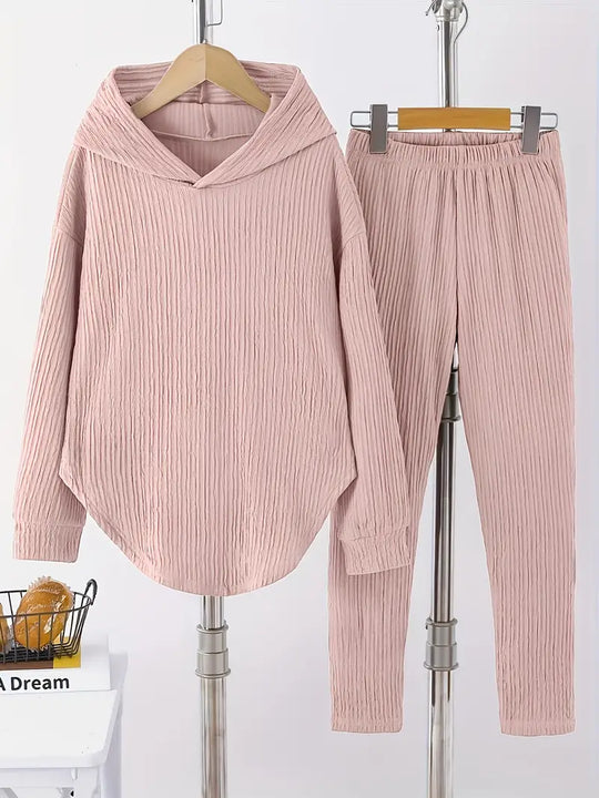 Alivia – Ribbed Lounge Set for Women