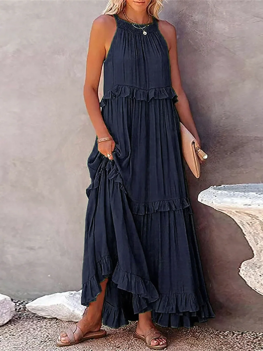 Delaney – Tiered Boho Maxi Dress for Women