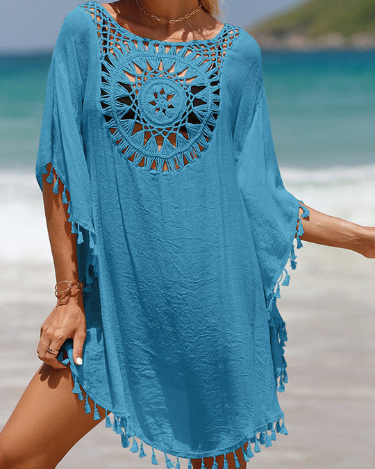 Garnet – Boho Crochet Beach Tunic
