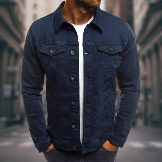Masiah – Casual Denim Jacket for Men