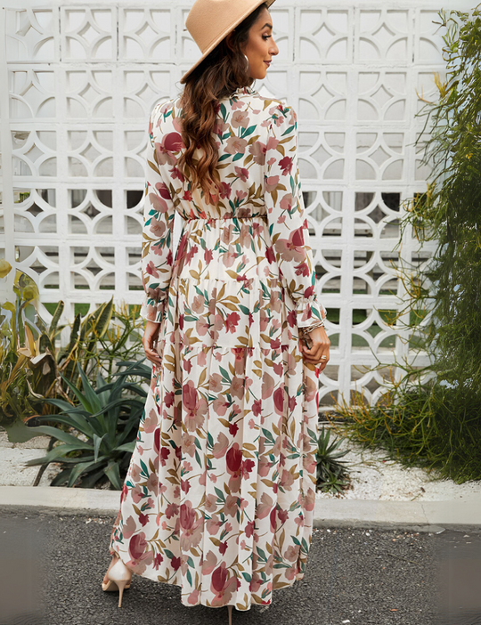 Tanisha – Floral Boho Maxi Dress for Women