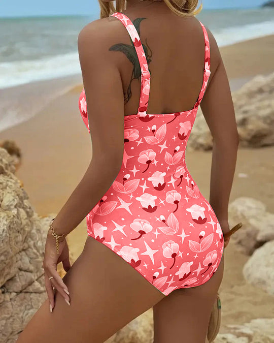 Alureva – BloomLift Floral One-Piece Swimsuit