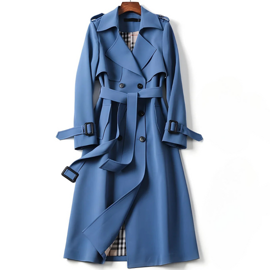 Elodie – Double-Breasted Trench Coat for Women