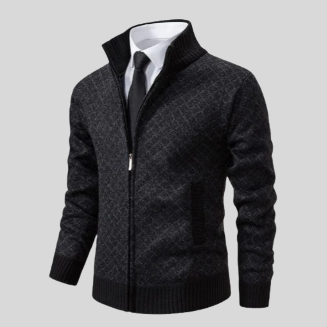 Julian – Knit Zip-Up Sweater for Men