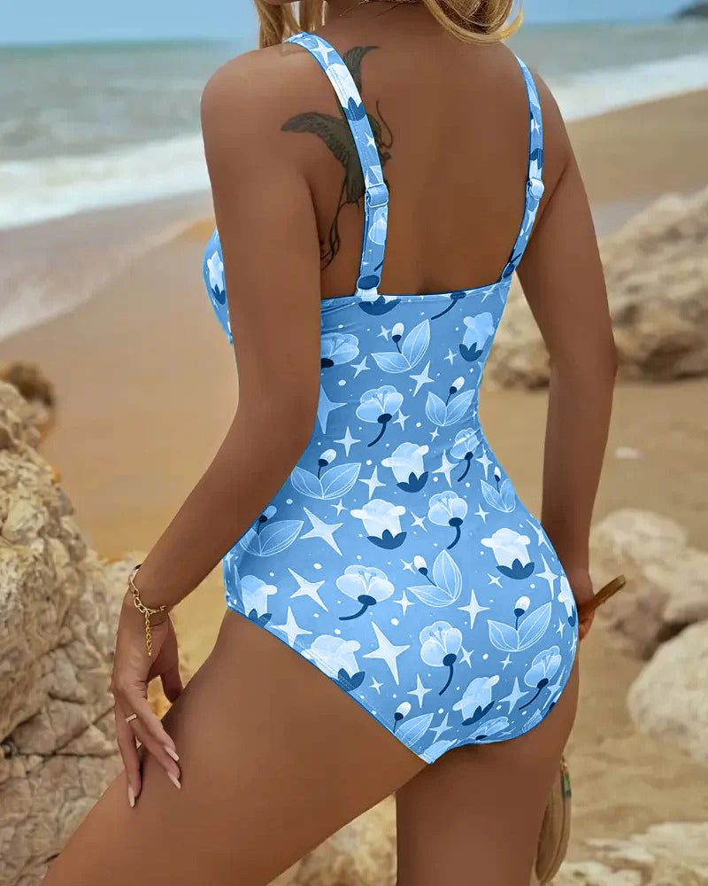 Alureva – BloomLift Floral One-Piece Swimsuit