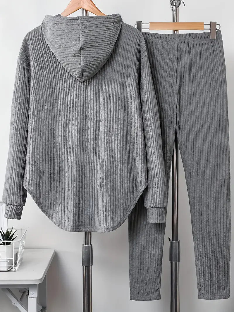 Alivia – Ribbed Lounge Set for Women