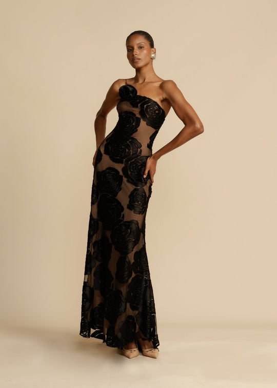 Arcina | Long Dress with Print