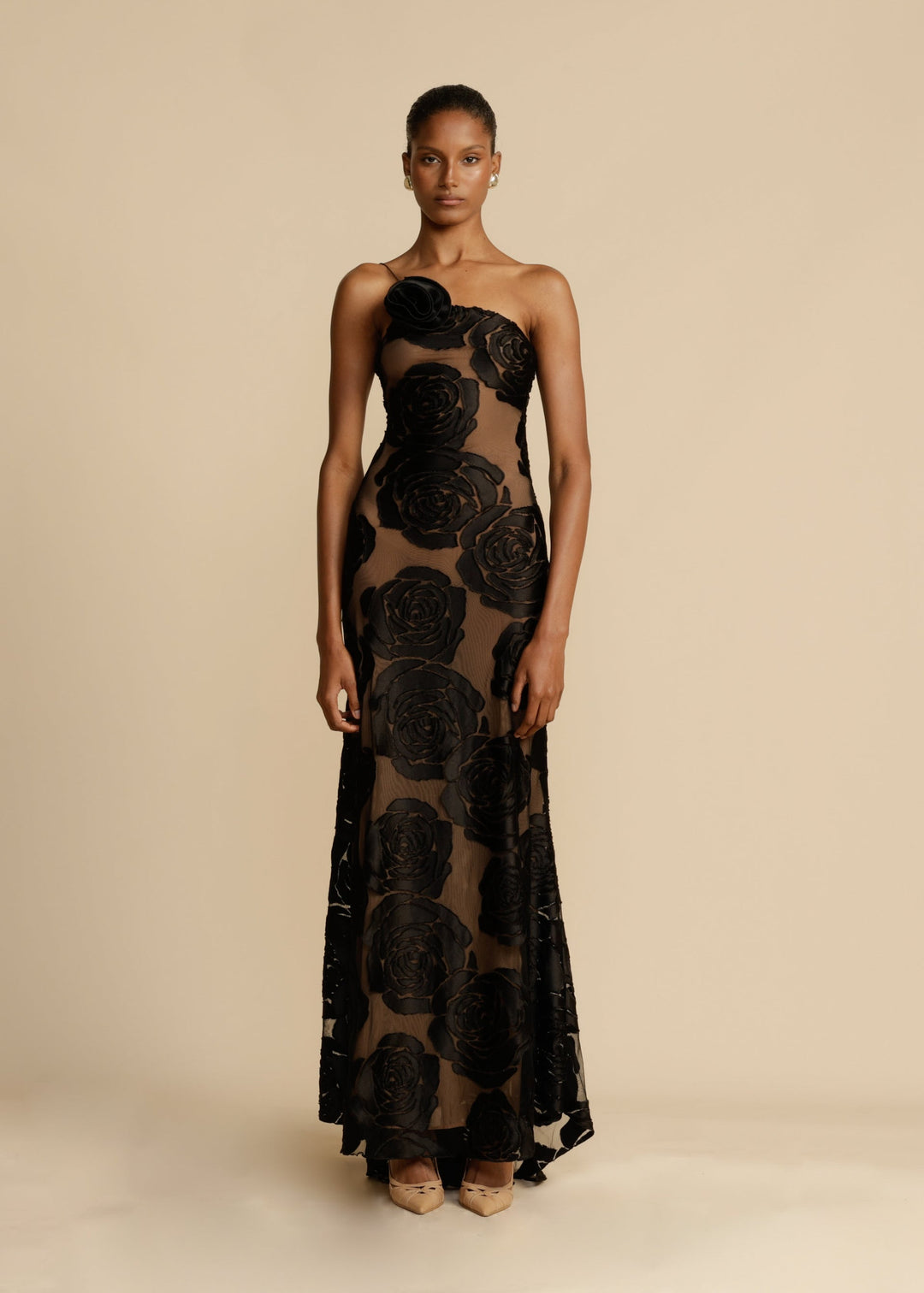 Arcina | Long Dress with Print