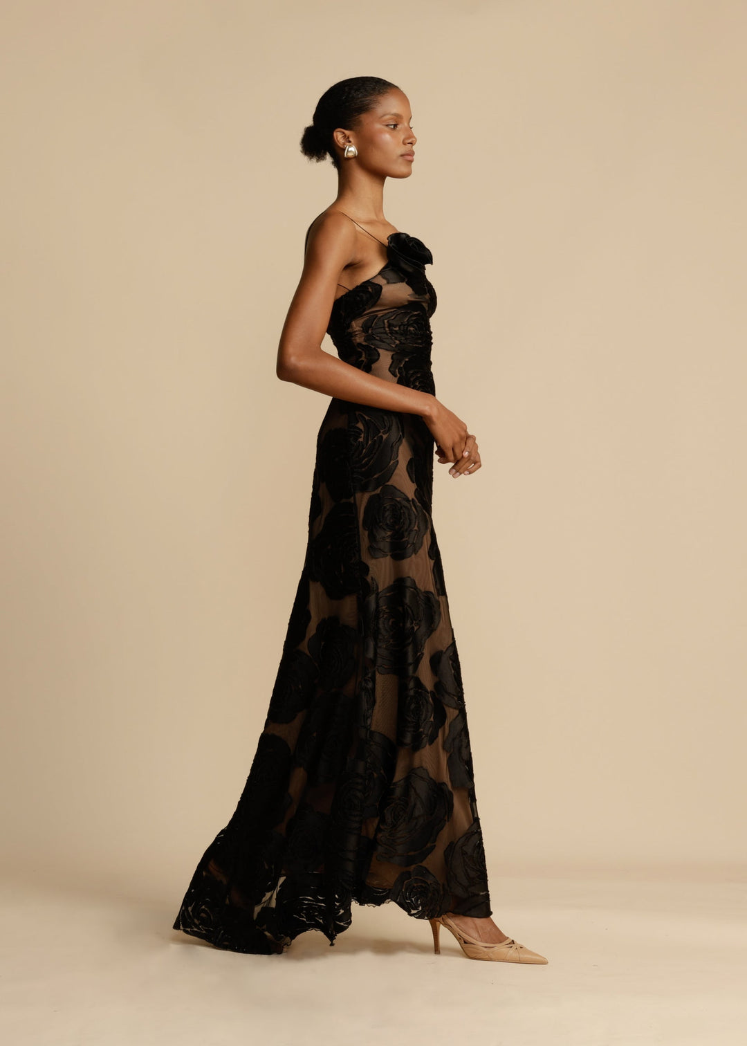 Arcina | Long Dress with Print