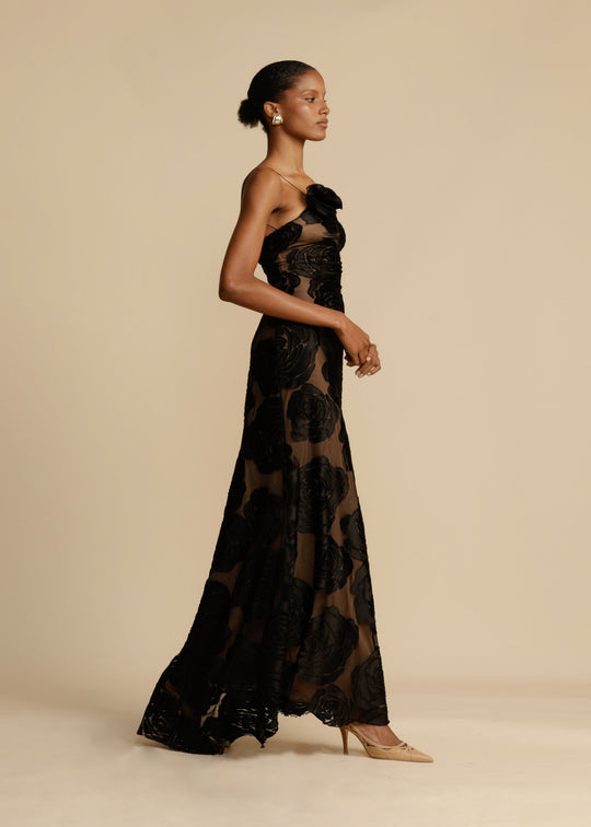 Arcina | Long Dress with Print