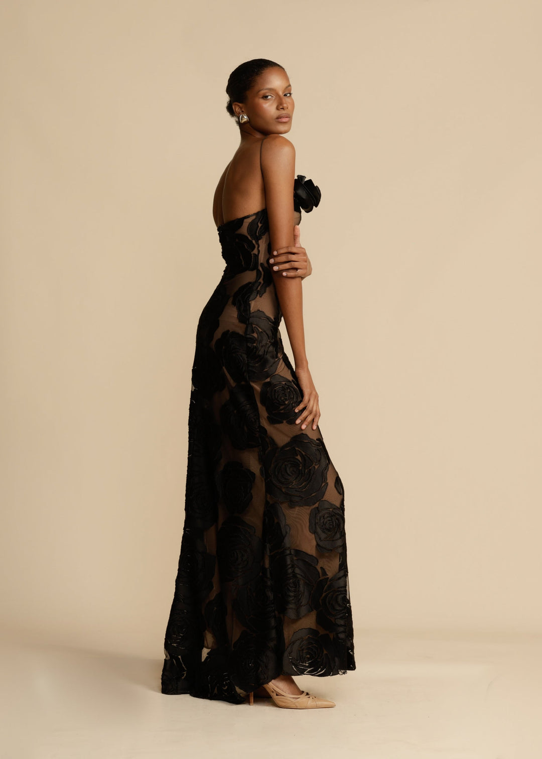 Arcina | Long Dress with Print