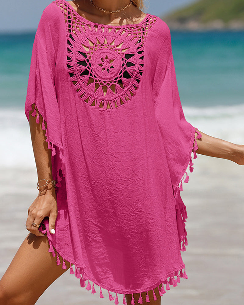 Garnet – Boho Crochet Beach Tunic