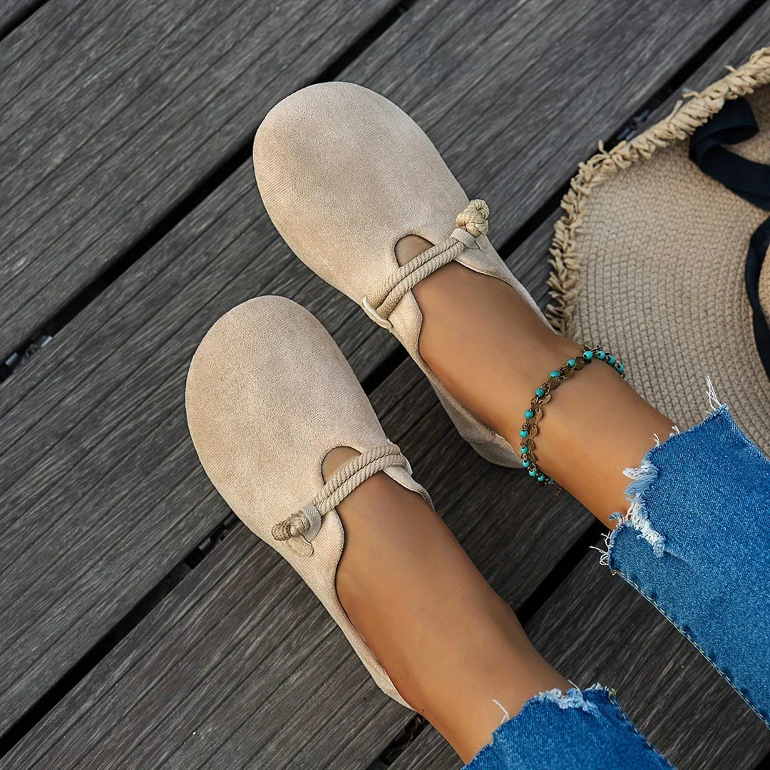 Jessy – Suede Ballet Flats for Women