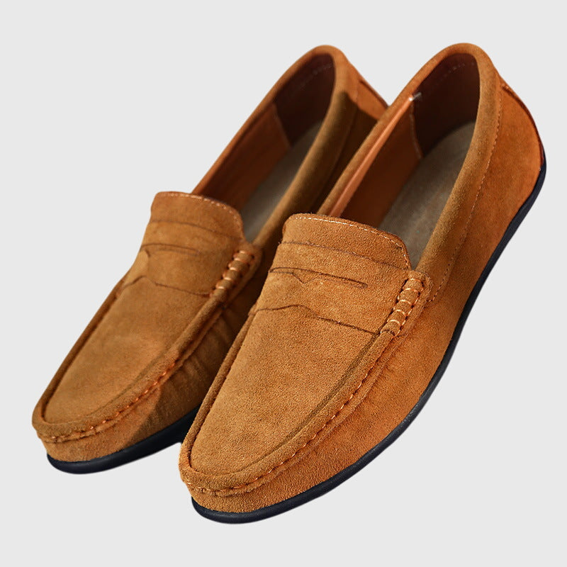 Denise – Classic Suede Driving Loafers for Women