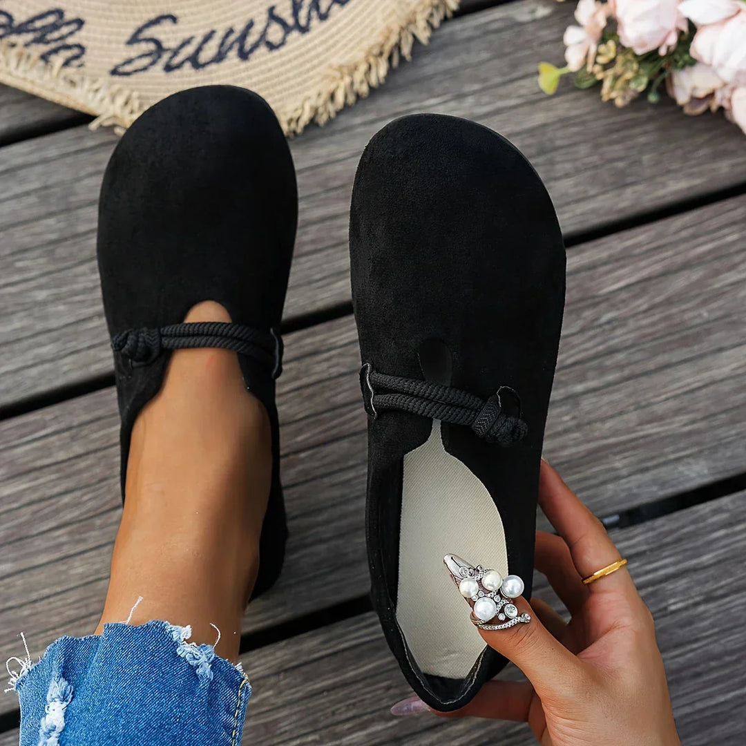 Jessy – Suede Ballet Flats for Women