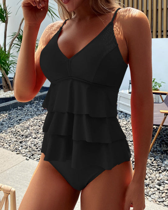 Solveta – Cascade Layer One-Piece Swimsuit